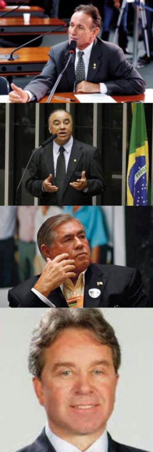 QUEM FALTOU MAIS DE UM TERÇO DAS SESSÕES: Paulo Piau (PP), parlamentar mineiro mais faltoso da Câmara Federal em 2012 deputados faltoso